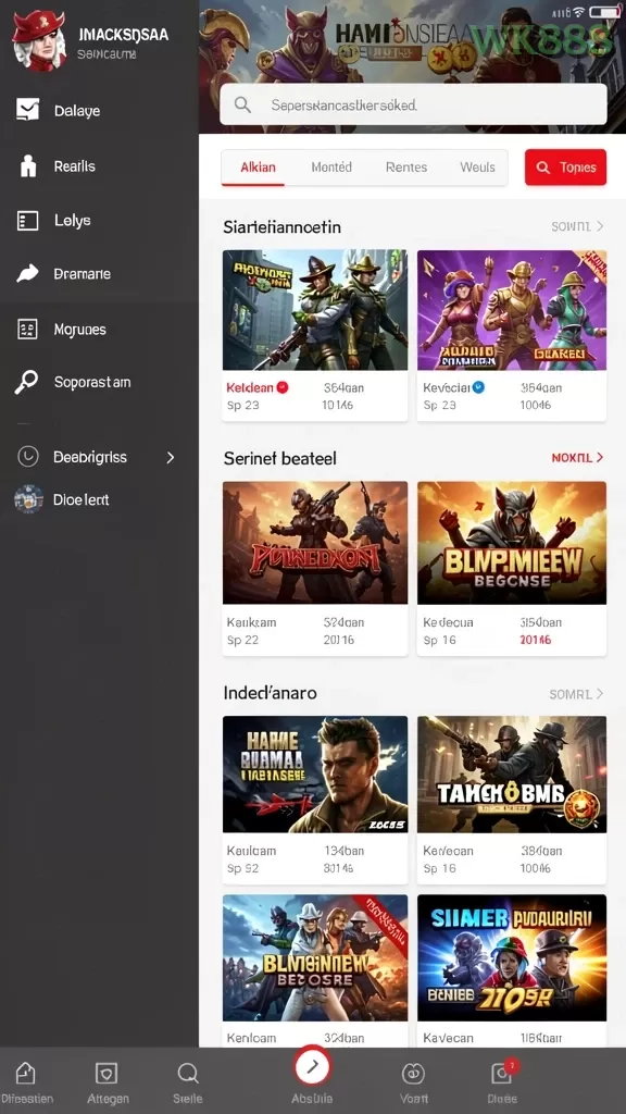 wk888 Tangkapan Layar Resmi APK